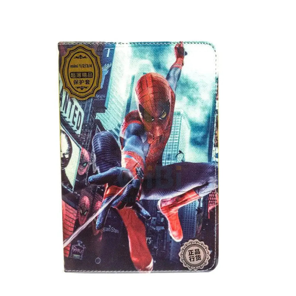 Tablet Flip Cover For iPad Mini 1/2/3/4 - Spider Man Accessories > Mobiles & Tablets