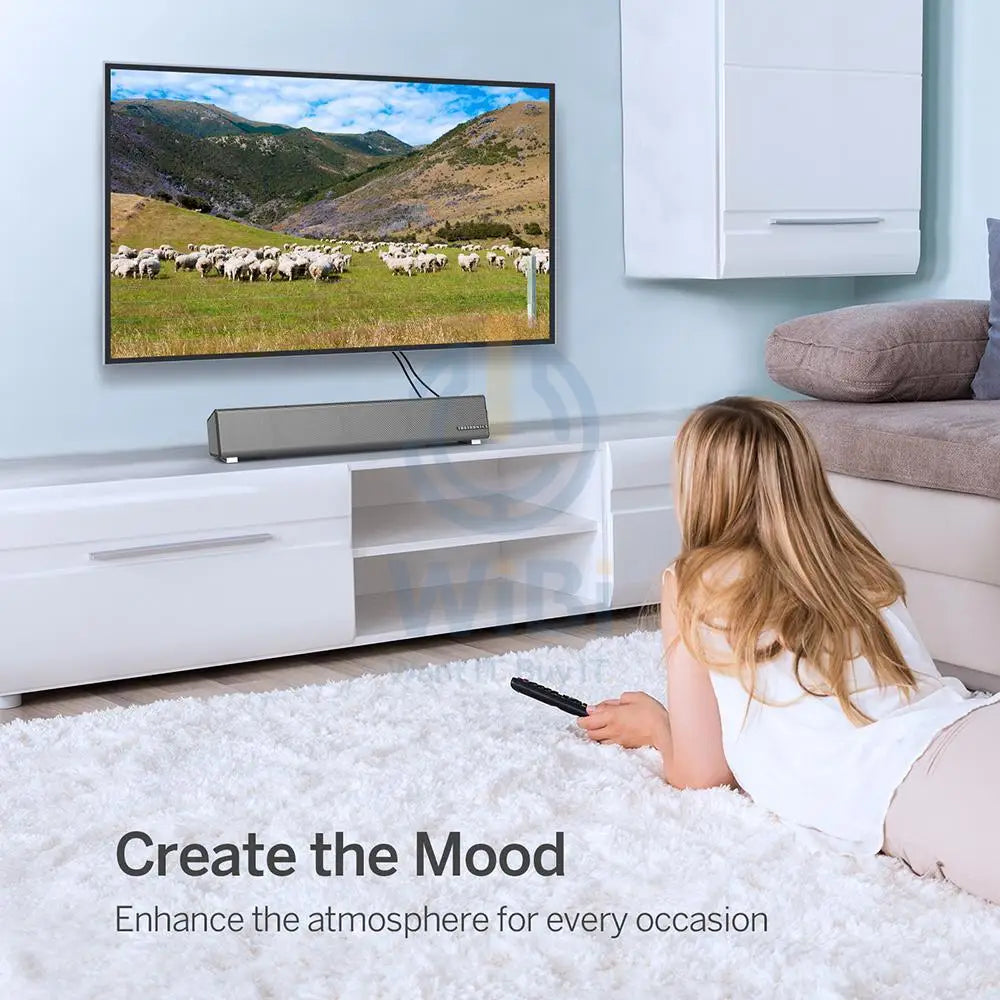 TaoTronics PC Sound Bar Wired Computer Speaker Accessories > Mobiles & Tablets