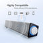 TaoTronics PC Sound Bar Wired Computer Speaker Accessories > Mobiles & Tablets