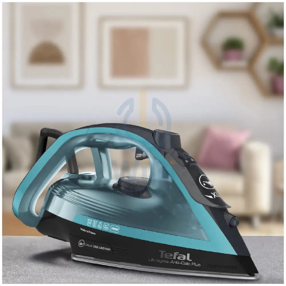 مكواة بخار تيفال FV6832MO - 2800 واط / صفيحة مكواة تيفال البخارية - 2800 واط / صفيحة مكواة ذكي  اكسسوارات هوائية