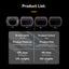 TELESIN CPL/ND 4-Filter Set for DJI Osmo Pocket 3 Accessories > Cameras