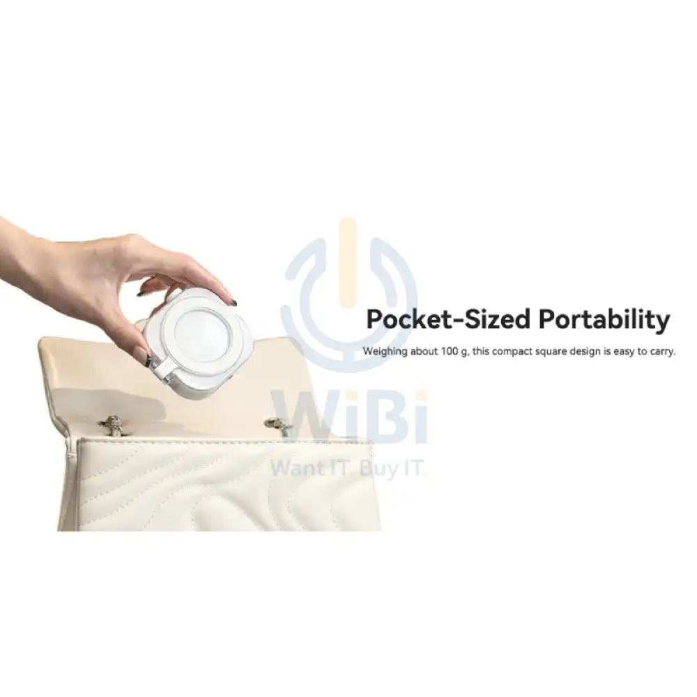 تيلسين مغناطيسي  مغناطيسي آيس كيوب RGB للهواتف الذكية - أبيض اكسسوارات > هواتف & تابلت > هواتف > مقابض