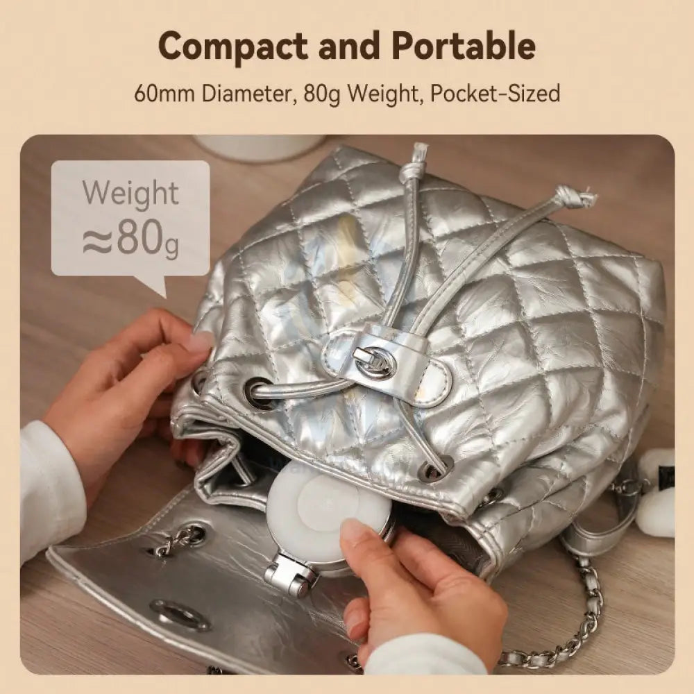 تيلسين مغناطيسي سيلفي ضوء ماج سيف - فضي اكسسوارات > هواتف  تابلت > هواتف > مقابض