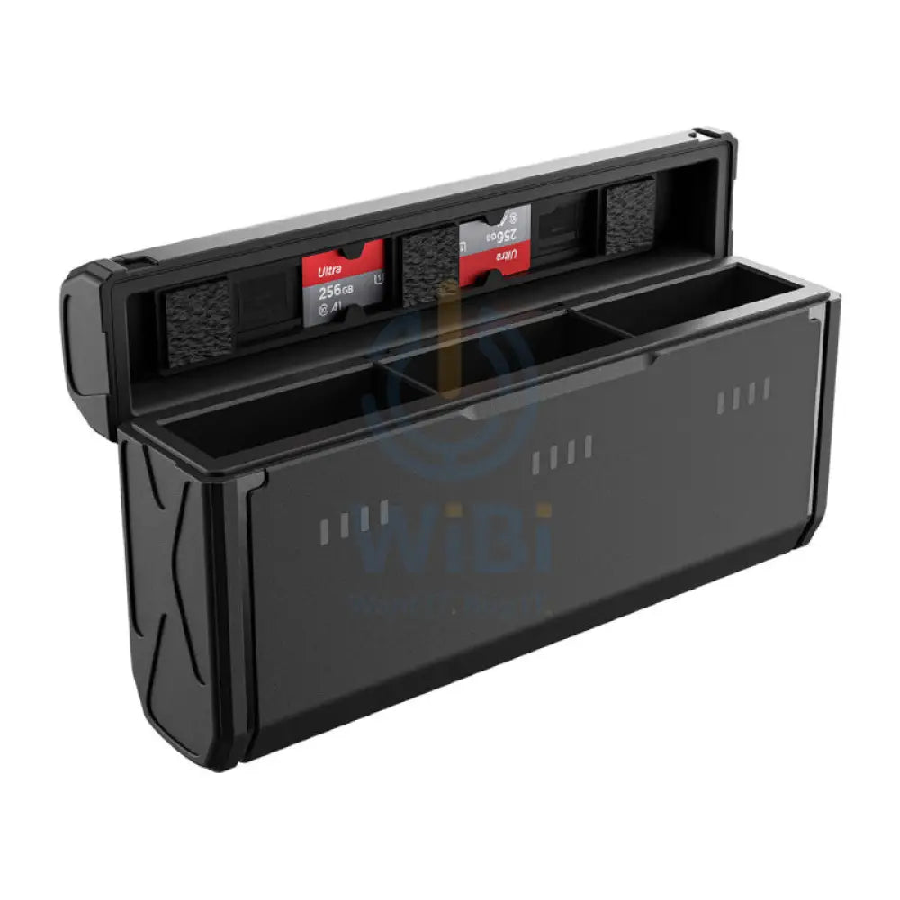 TELESINحجم فتحة شاحن & 2 Stamina Batteries Kit for GoPro HERO12/11/10/9 - أسود اكسسوارات  كاميرات