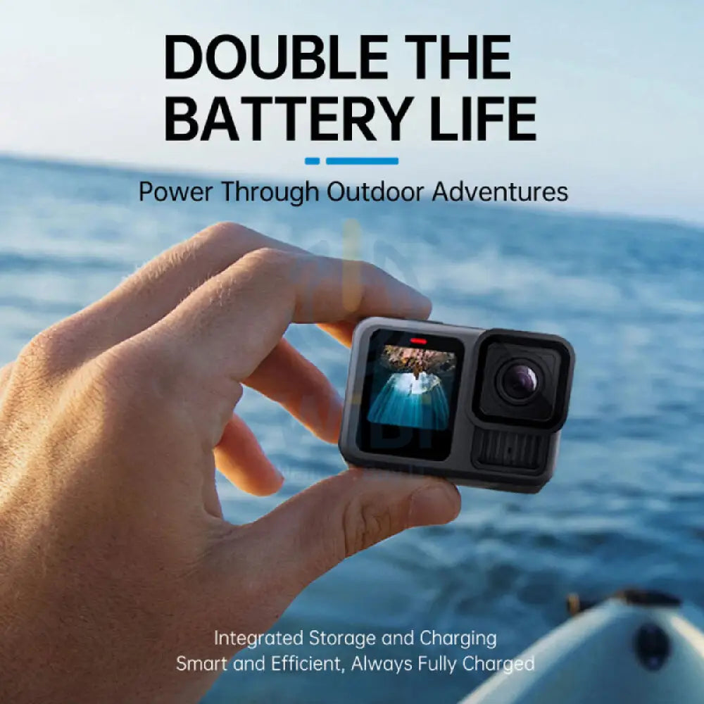 TELESIN طاقة لبطاريات GoPro HERO13 - أسود اكسسوارات  كاميرات