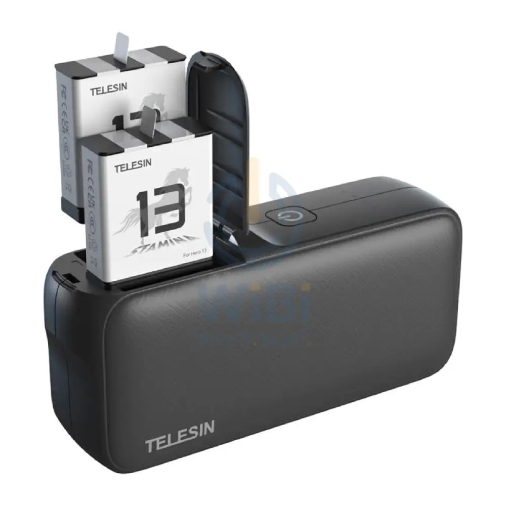 TELESIN طاقة لبطاريات GoPro HERO13 - أسود اكسسوارات  كاميرات