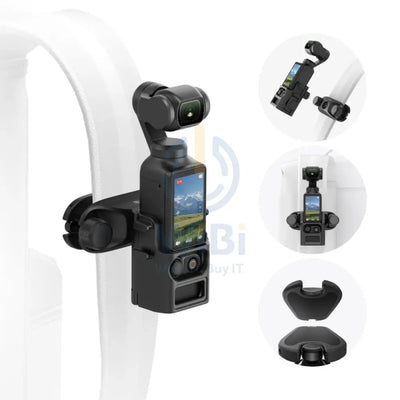 TELESIN Quick-release Backpack Mount For Pocket 3 - Black Accessories > Mobiles & Tablets > Mobiles > Mobile Holder