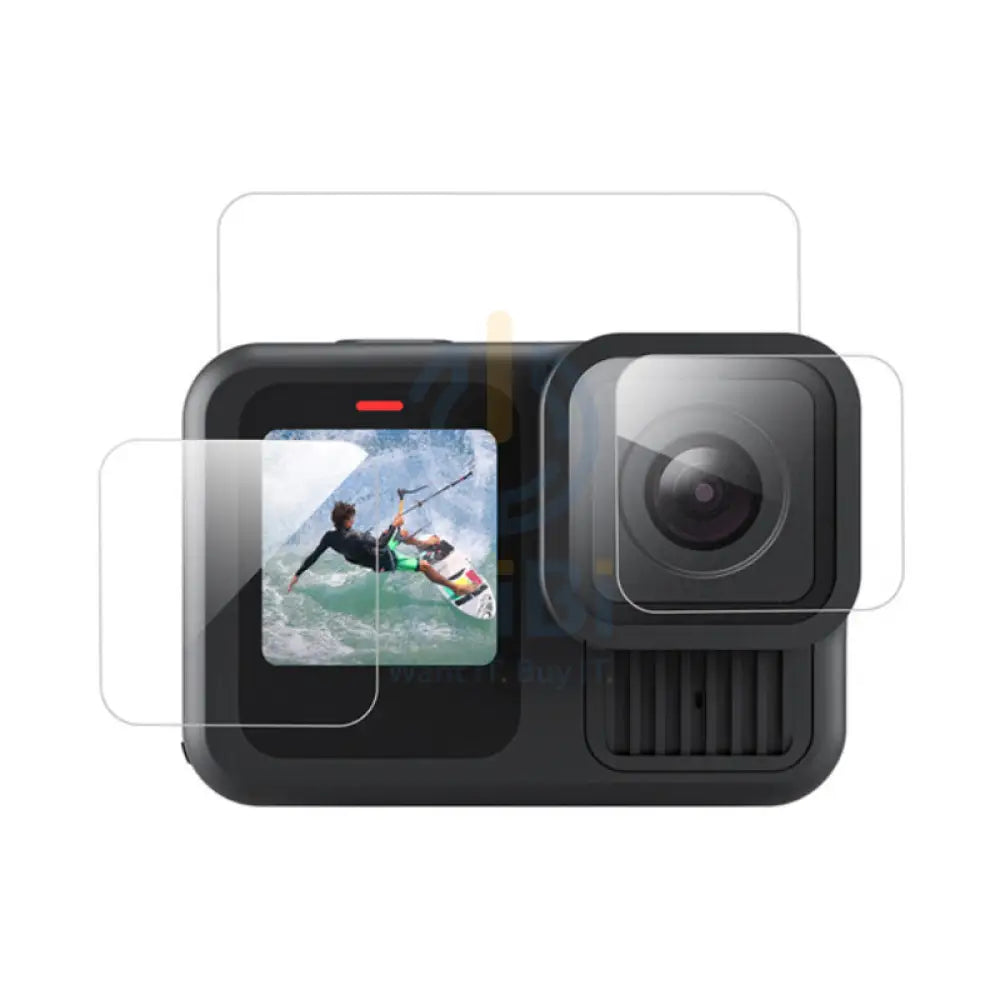 تيليسين صلب زجاج عدسة & طقم واقي كاميرات GoPro HERO13 - شفاف اكسسوارات > كاميرات