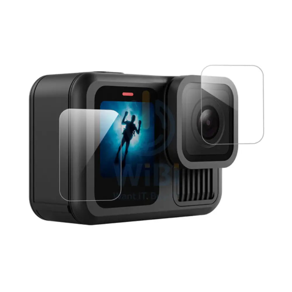 تيليسين صلب زجاج عدسة & طقم واقي كاميرات GoPro HERO13 - شفاف اكسسوارات > كاميرات