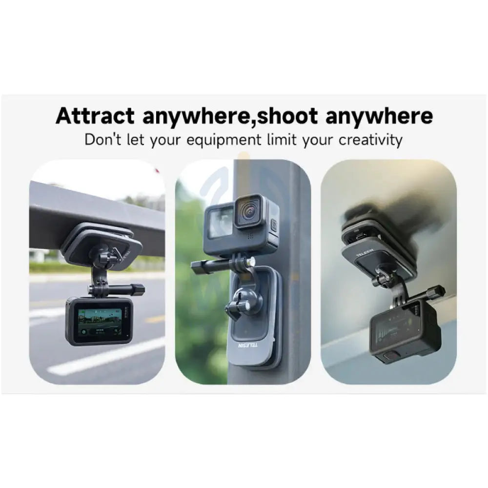 تيلسين تمت ترقيته مغناطيسي عالمي حقيبة ظهر مشبك لجوبرو اكسسوارات  كاميرات > مشابك كاميرات