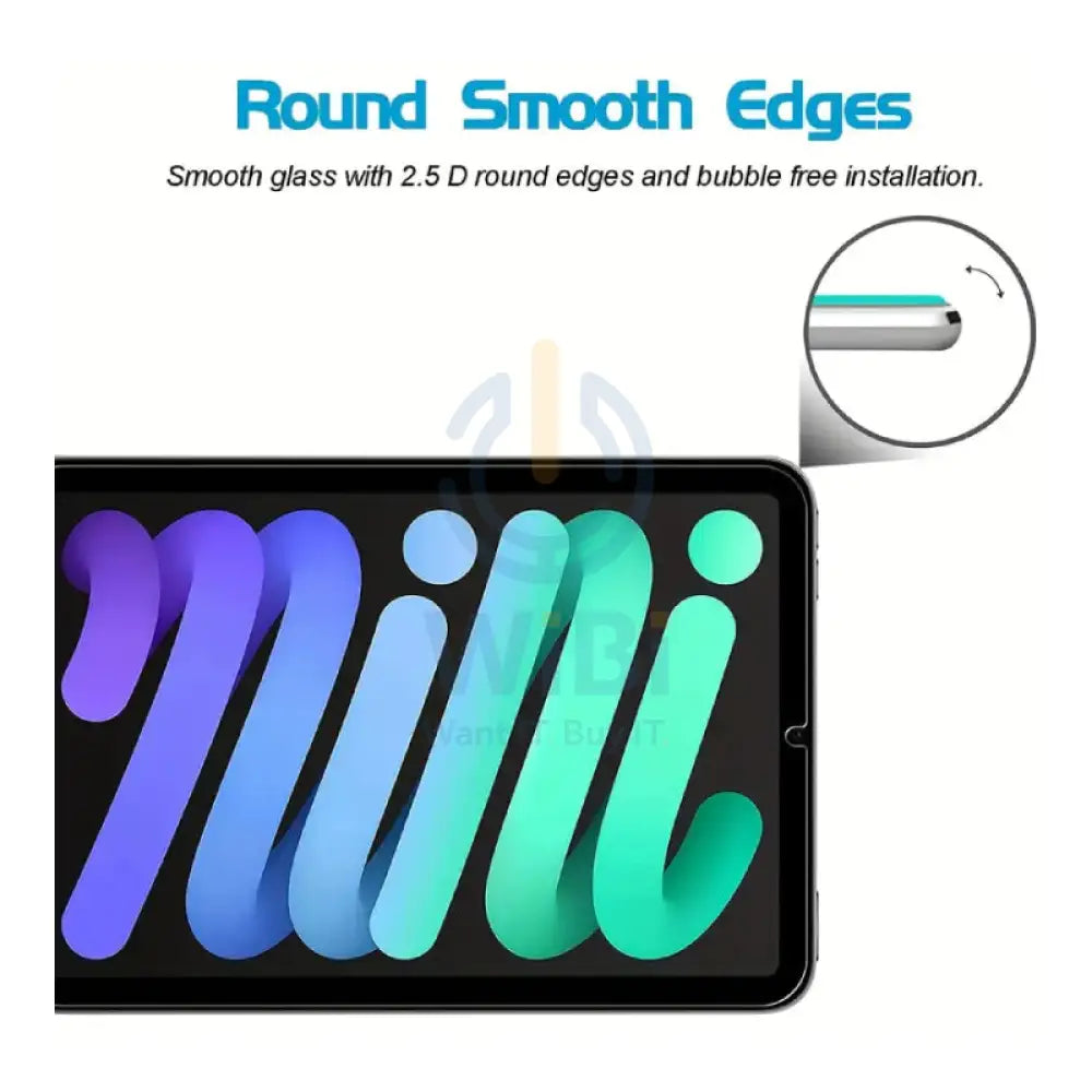 زجاج  حاميزجاج شاشة  اكسسوارات لـ ايباد ميني (A17 برو) ميني 7 8.3 بوصة