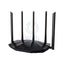 Tenda AX1500 Dual-Band Gigabit Wi-Fi 6 Router - 300Mbps / LAN / WAN / Black Networking Products > Routers