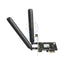 Tenda E33 (AX5400) Tri-band Gigabit Wi-Fi 6E PCI-E Adapter - 6GHz(2402) / PCI Express Networking Products > Network Card