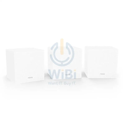 Tenda MW12 (AC2100) Tri-band Whole Home Mesh WiFi System - 5GHz(867Mbps) / LAN (3-Pack) Networking Products > Routers
