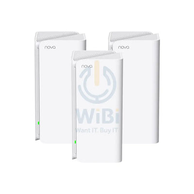 Tenda MX15 Pro (AX5400) Dual-band Whole Home Wi-Fi 6 Mesh System - 5GHz(4804Mbps) / LAN (3-Pack) Networking Products >