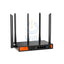 Tenda (W30E) AX3000 Dual Band WiFi-6 Wireless Hotspot Router - 5GHz (2402Mbps) / WAN / LAN Networking Products > Routers