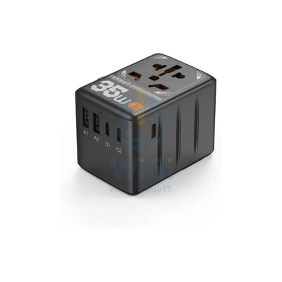 TESSAN Universal Travel Power Adapter - 35W / Black Accessories > Power Adapters
