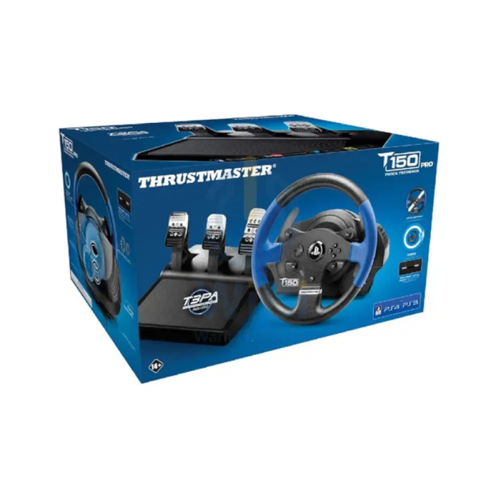Thrustmaster T150 RS EU Version Racing Wheel - Black/Blue Accessories > Gaming Controllers > Gaming Zone