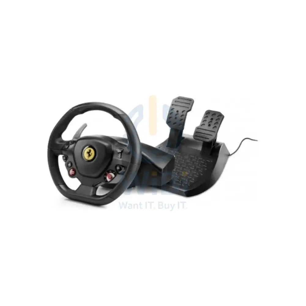 ثراست ماستر T80 فيراري 488 GTB إصدار 488 GTB للسباقات دولاب - أسود اكسسوارات > وحدات التحكم في الألعاب >منطقة الألعاب