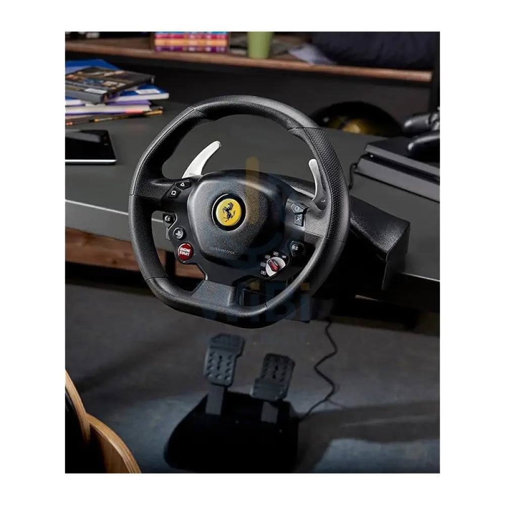 ثراست ماستر T80 فيراري 488 GTB إصدار 488 GTB للسباقات دولاب - أسود اكسسوارات > وحدات التحكم في الألعاب >منطقة الألعاب