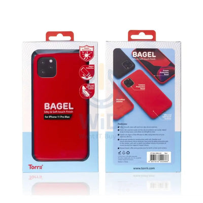 حافظة  Torrii Bagel حافظة  ايفون  برو ماكس  أحمر اكسسوارات  هواتف  تابلت  هواتف أغطية وحافظات