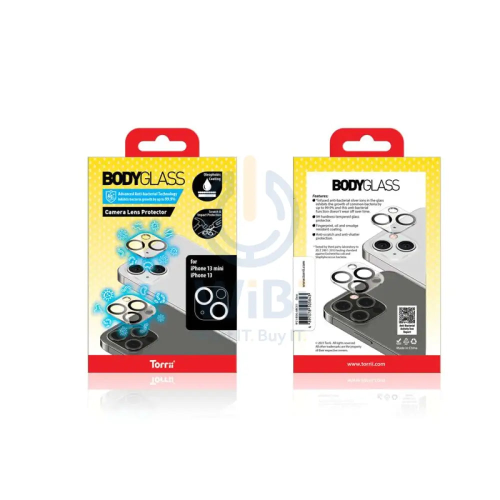 Torrii Bodyglass Camera Lens Protector - iPhone 13 Pro / iPhone 13 Pro Max / Clear