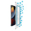 Torrii Bodyglass Full Coverage + Silicon Frame Screen Protector - iPhone 13 Pro Max / Anti-bacterial Coating / Black