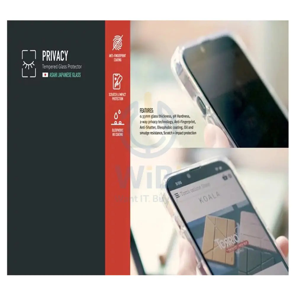 Torrii Bodyglass Screen Protector For Apple iPhone 14 Plus - Full Privacy Accessories > Mobiles & Tablets > Mobiles >