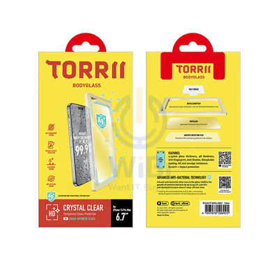 Torrii Bodyglass Screen Protector For Apple iPhone 14 Pro Max - Clear Accessories > Mobiles & Tablets > Mobiles >