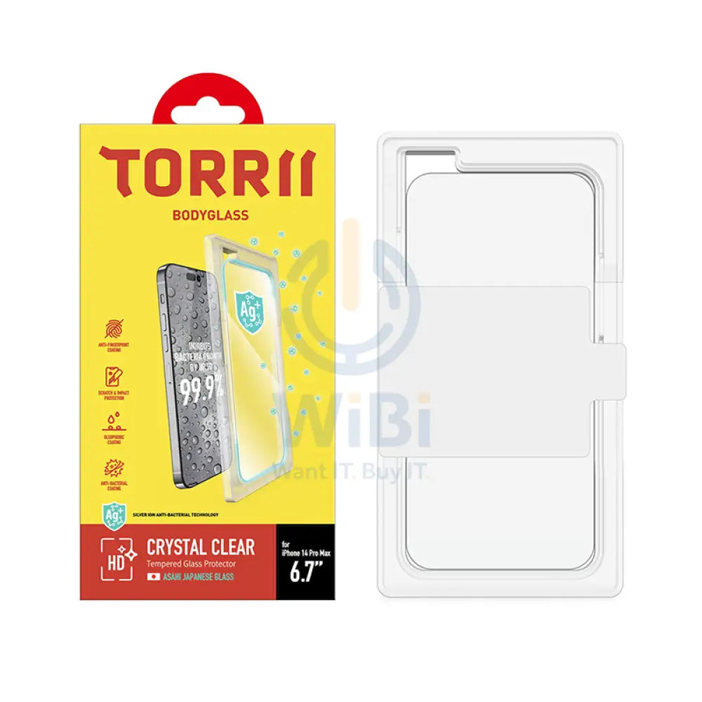 Torrii Bodyglass Screen Protector For Apple iPhone 14 Pro Max - Clear Accessories > Mobiles & Tablets > Mobiles >