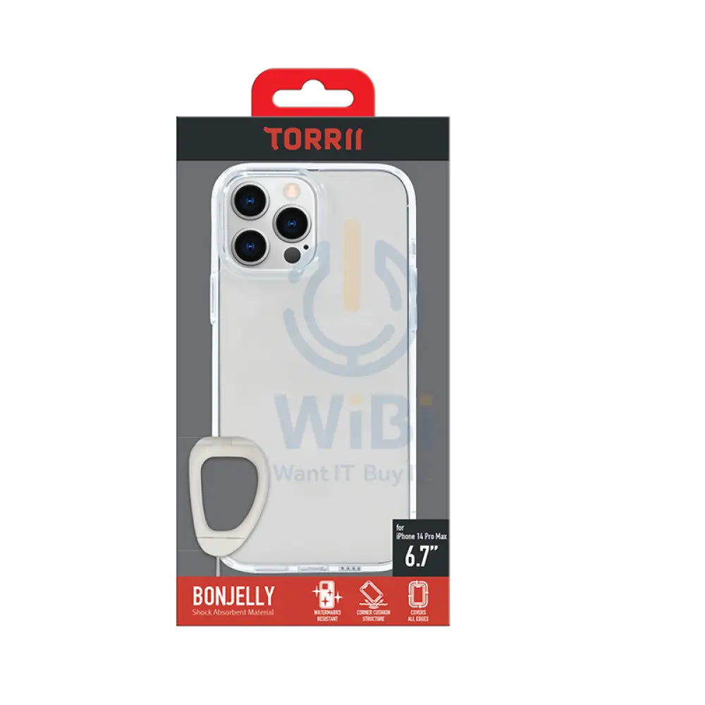 Torrii Bonjelly Case For Apple iPhone 14 Pro Max - Clear Accessories > Mobiles & Tablets