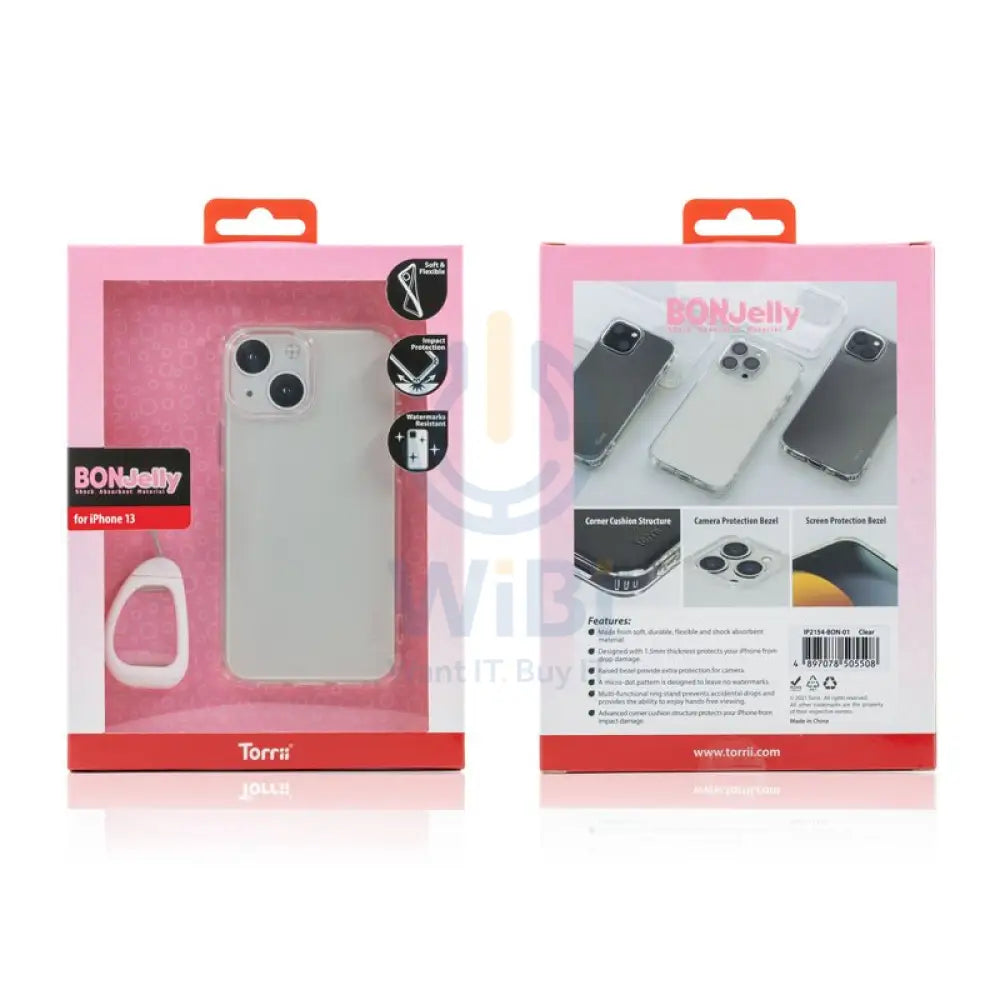 Torrii Bonjelly Case - iPhone 13 / Clear