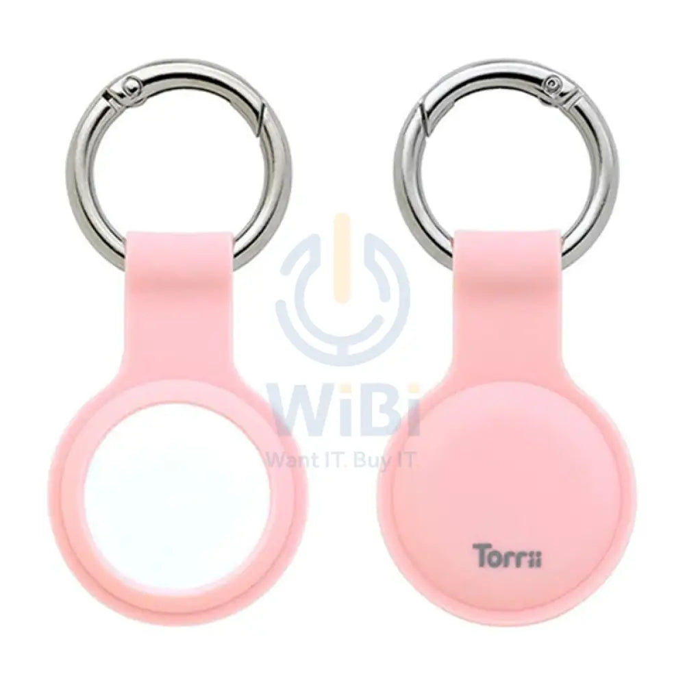 Torrii Bonjelly Silicone Key Ring For Apple Airtag - Pink Accessories > Mobiles & Tablets