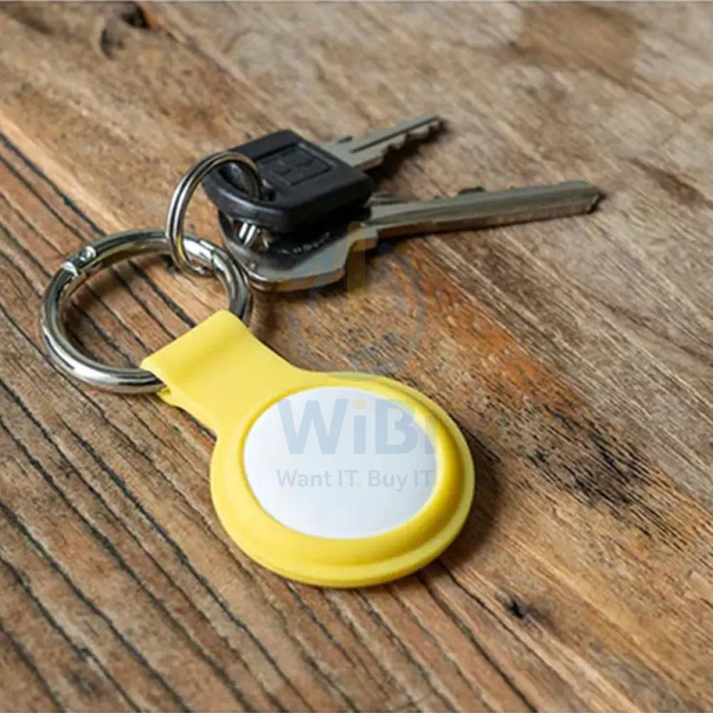 Torrii Bonjelly Silicone Key Ring For Apple Airtag - Yellow Accessories > Mobiles & Tablets