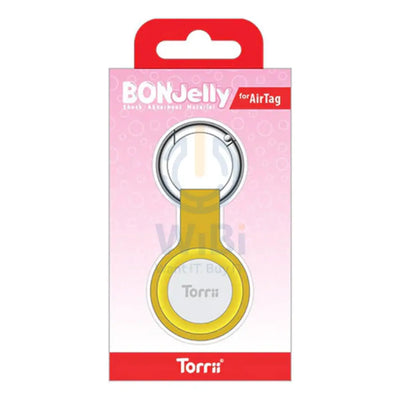 Torrii Bonjelly Silicone Key Ring For Apple Airtag - Yellow Accessories > Mobiles & Tablets