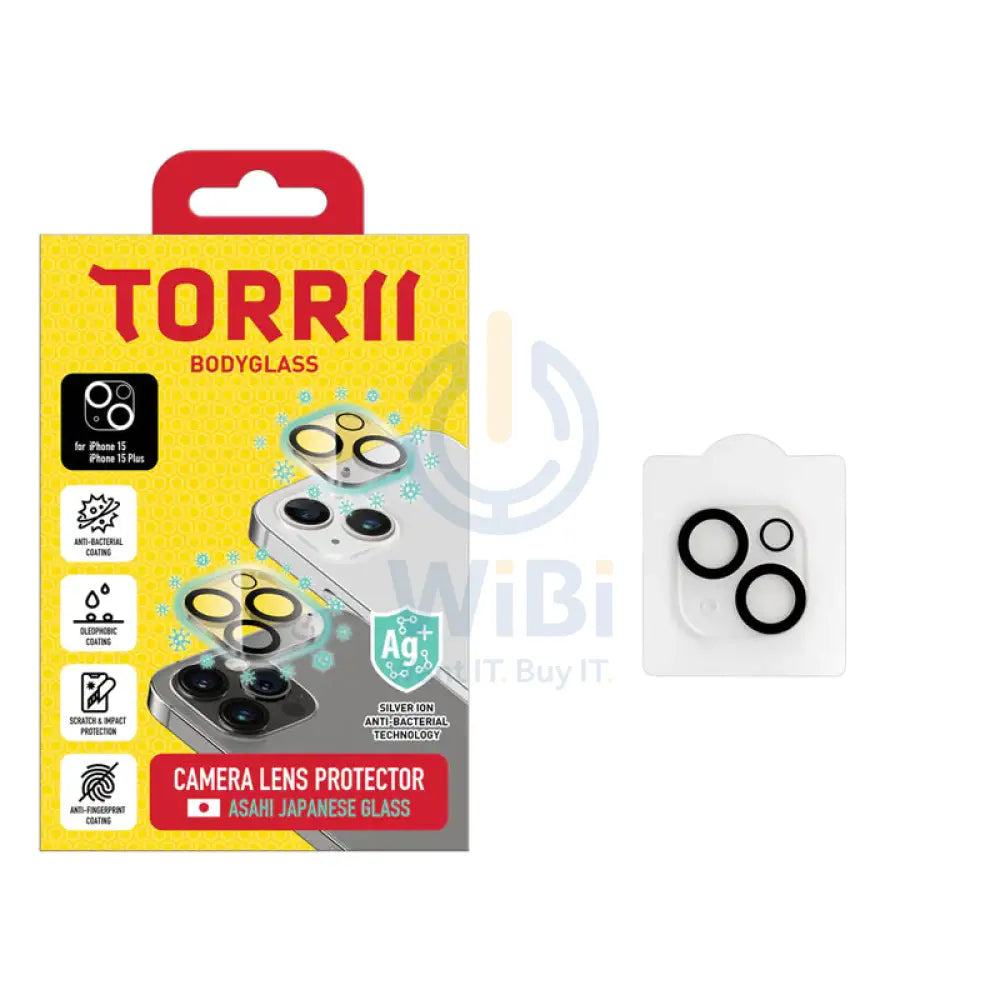 Torrii Camera Lens Protector - iPhone 15 / 15 Plus / Clear Accessories > Mobiles & Tablets > Mobiles > Camera Lens