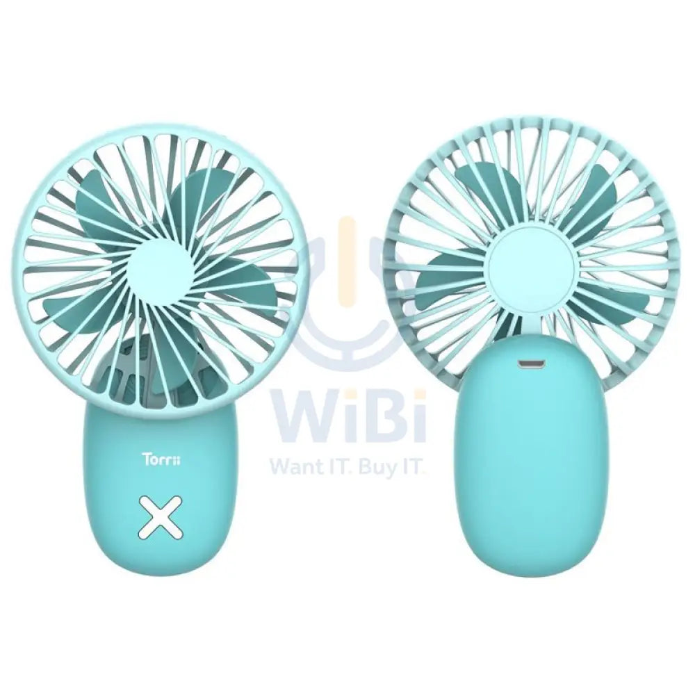 مروحة توري كول المحمولة يو اس بي- يو اس بي / أخضر