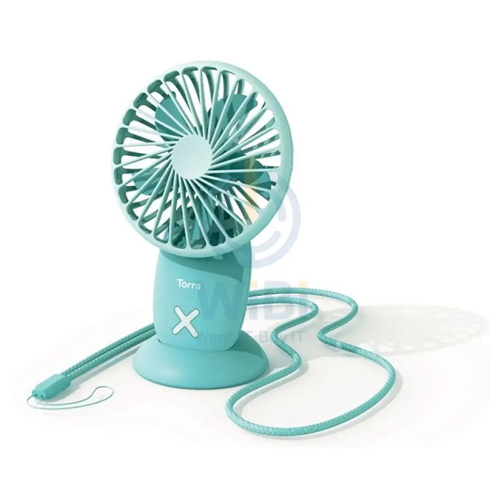 مروحة توري كول المحمولة يو اس بي- يو اس بي / أخضر