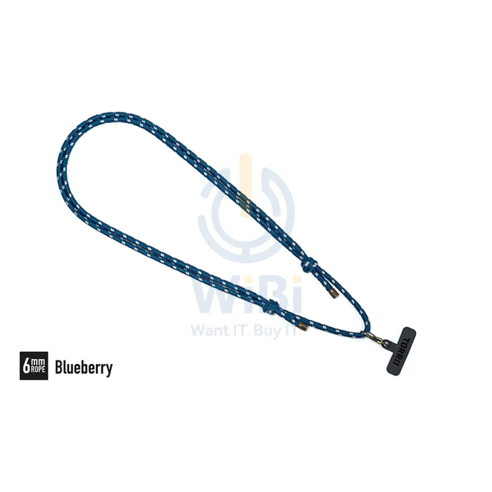 Torrii KNOTTY 6mm Rope – Blueberry Accessories > Mobiles & Tablets