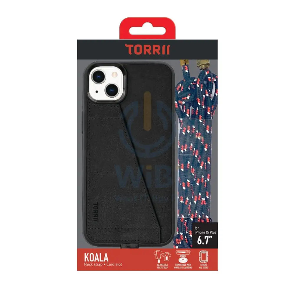 Torrii Koala Case Anti-Bacterial Coating - Apple iPhone 15 Plus / 14 Plus / Black Accessories > Mobiles & Tablets >