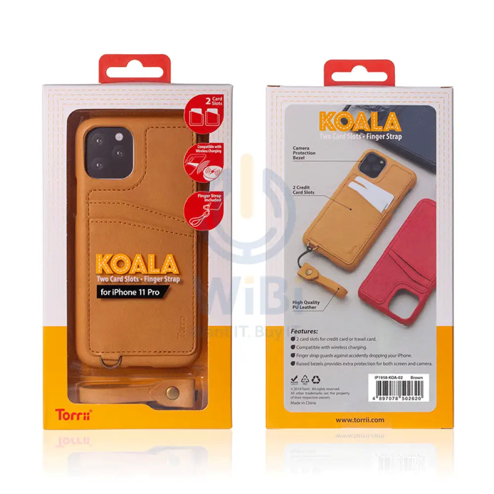 Torrii Koala Case - iPhone 11 Pro / Brown Accessories > Mobiles & Tablets