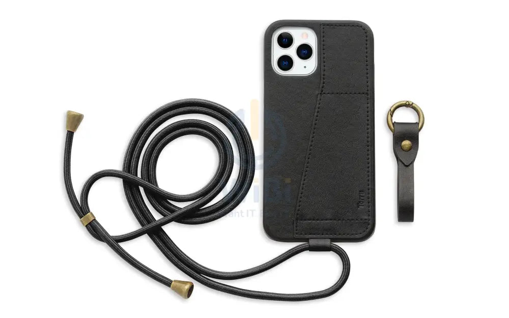 Torrii Koala Leather Case - iPhone 12 Pro Max / Black Accessories > Mobiles & Tablets