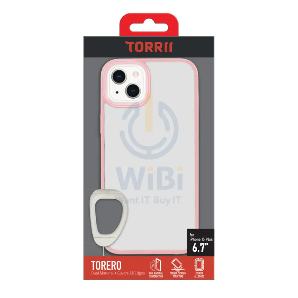 Torrii Torero Case Anti-Bacterial Coating - iPhone 15 Plus / 14 Plus / Pink Accessories > Mobiles & Tablets > Mobiles