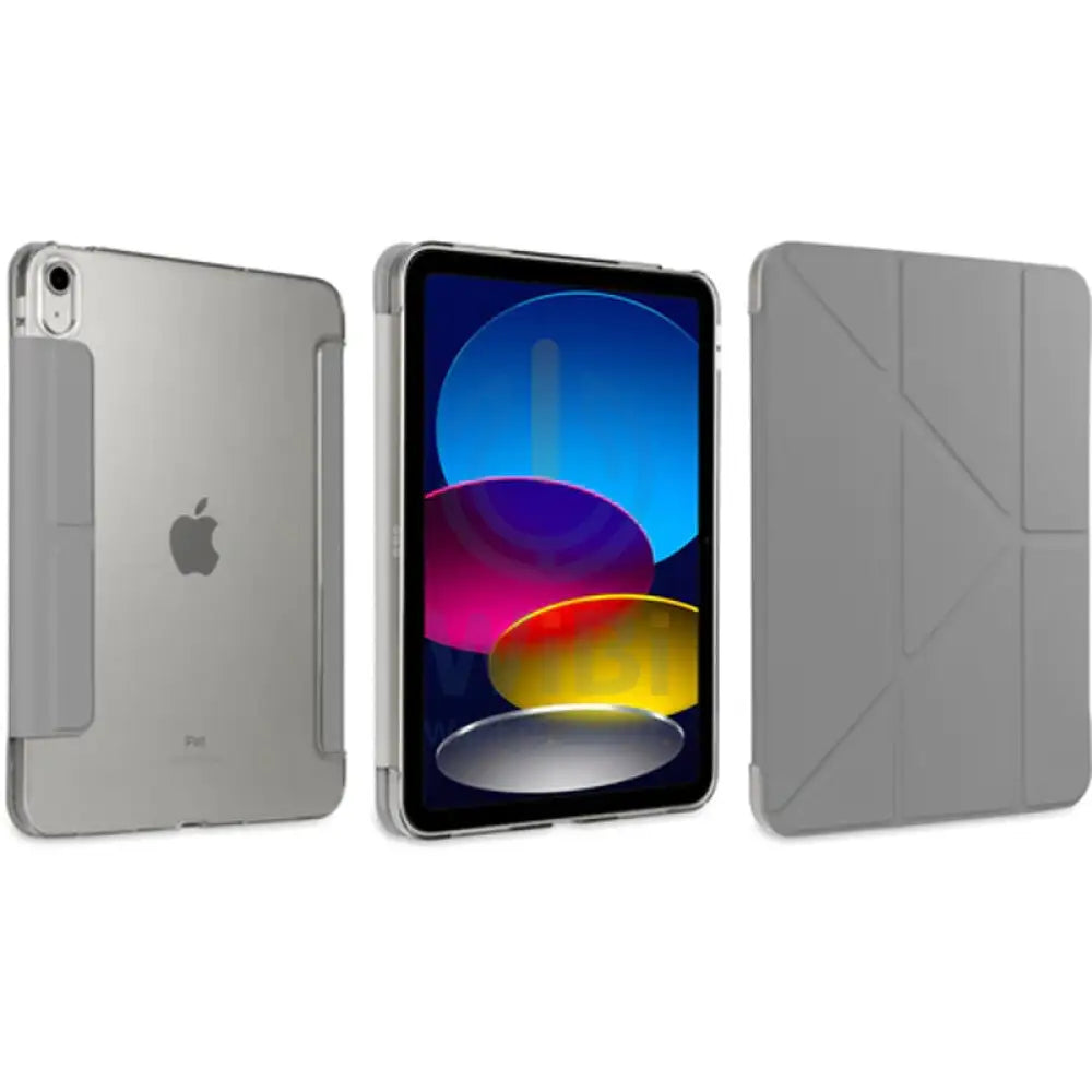 Torrii Torero Notebook Type Case For iPad 10.9 (10th Gen. 2022) - Gray Accessories > Mobiles & Tablets