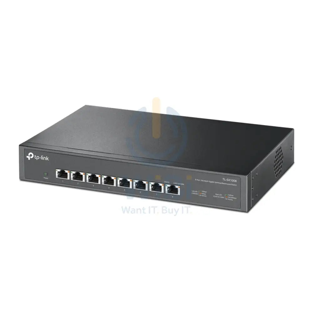 TP-Link 8-Port 10G Desktop / Rackmount Switch - Black Networking Products > Switches
