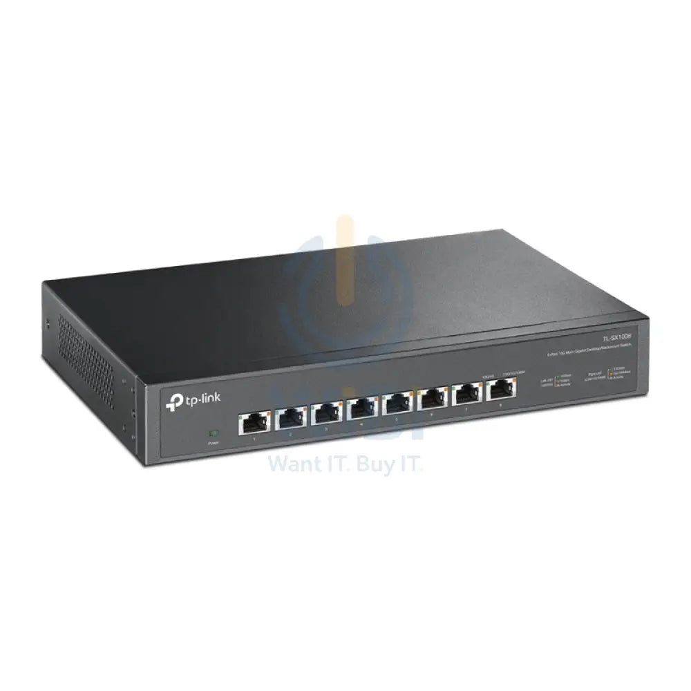 TP-Link 8-Port 10G Desktop / Rackmount Switch - Black Networking Products > Switches