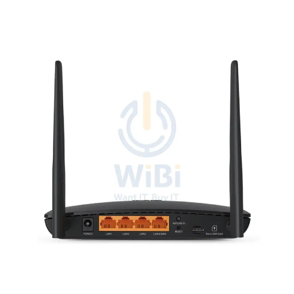 TP-Link (Archer MR202) AC750 Wireless Dual Band 4G LTE Router - 2.5 GHz(300 Mbps) / WAN / LAN Networking Products >