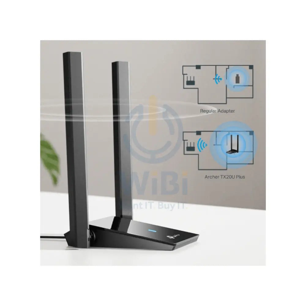 TP-Link Archer TX20U Plus (AX1800) Dual Antennas Wireless USB Adapter - 5GHz (1201 Mbps) Networking Products > Routers