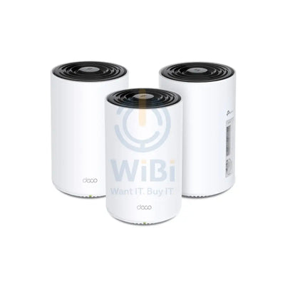 TP-Link (Deco PX50) AX3000 + G1500 Whole Home Powerline Mesh Wi-Fi 6 System - 5GHz(2402 Mbps) / Gigabit port (3-Pack)