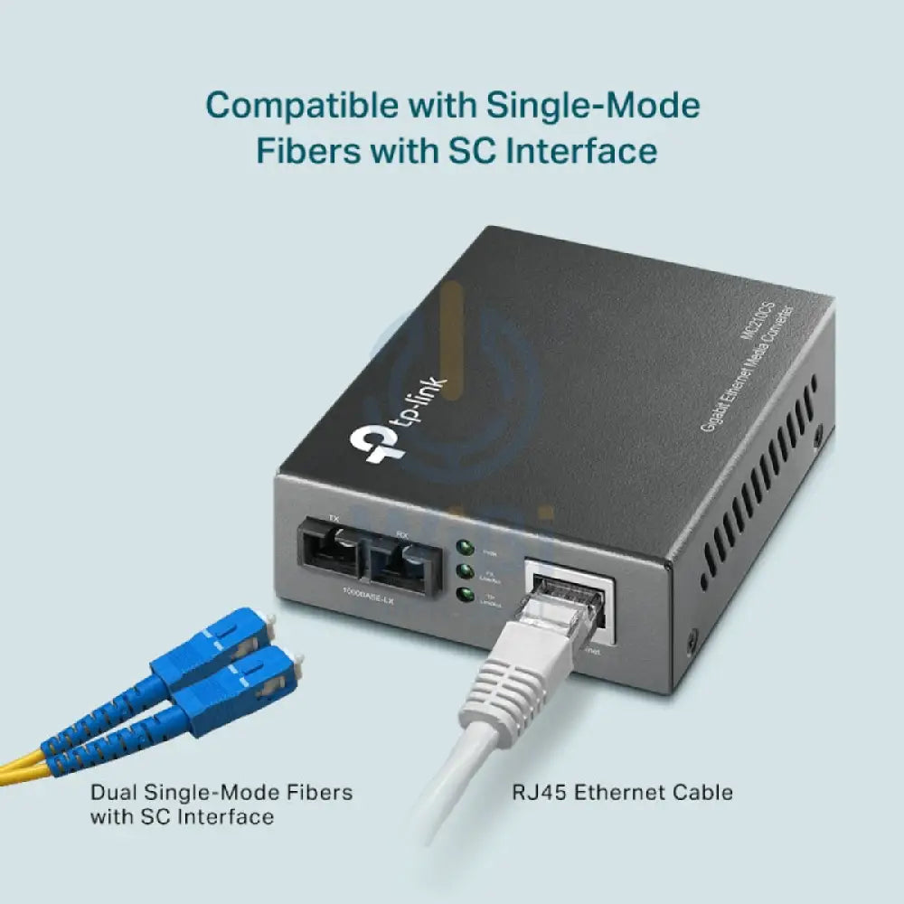 تي بي لينك (MC210CS) جيجابت وضع الوسائط محول - UPC / شبكة محلية  منتجات الشبكات > يو اس بي الشبكة محول
